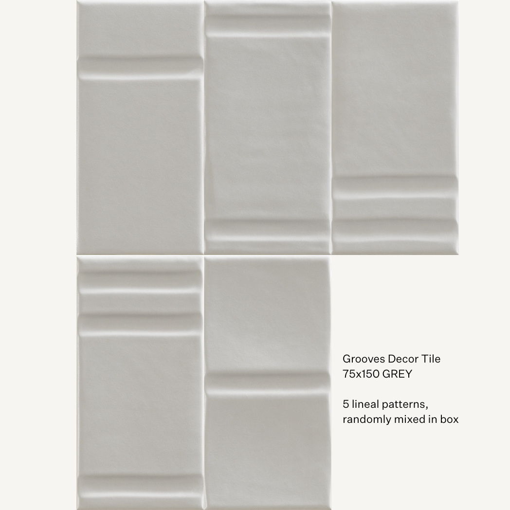 Grooves tile series