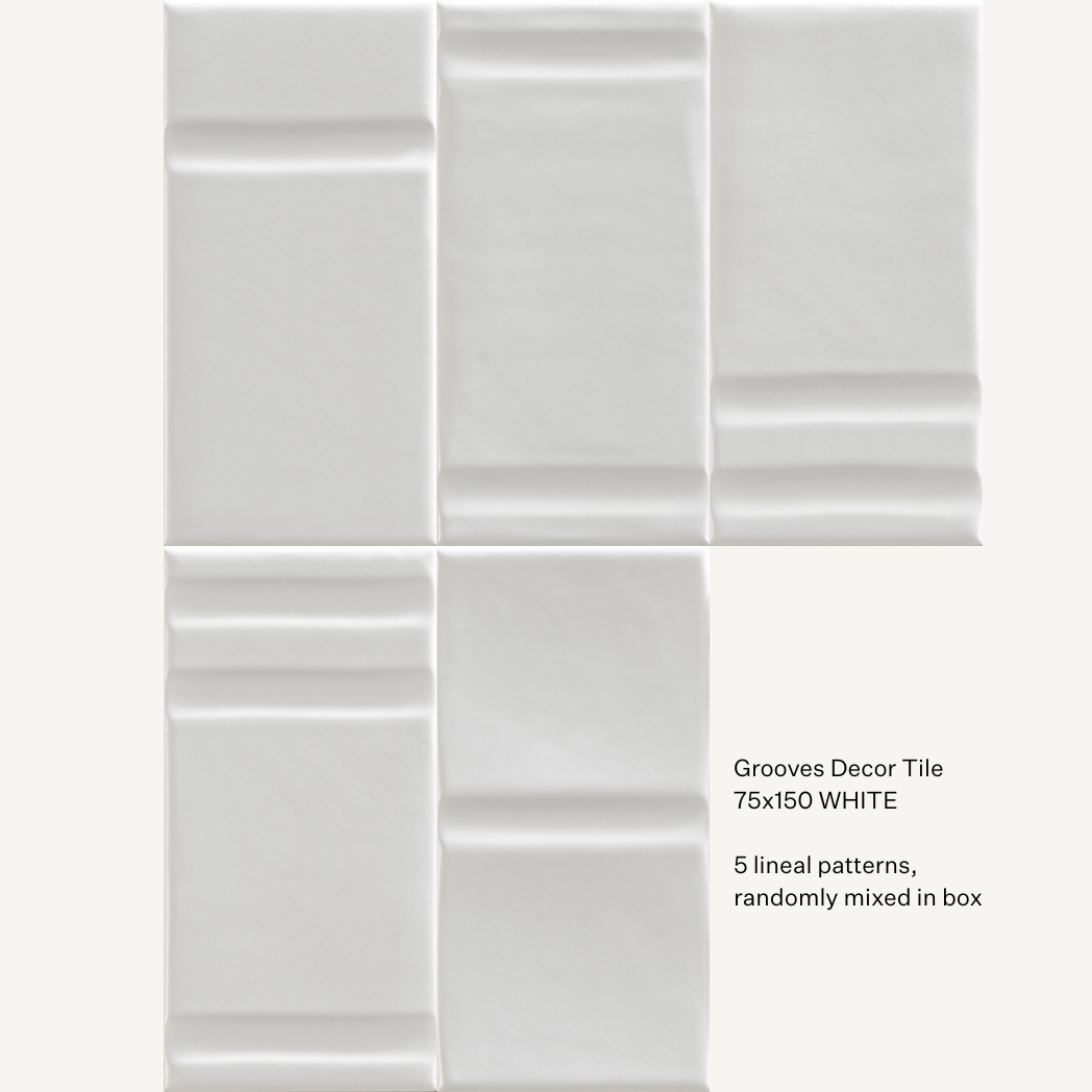 Grooves tile series